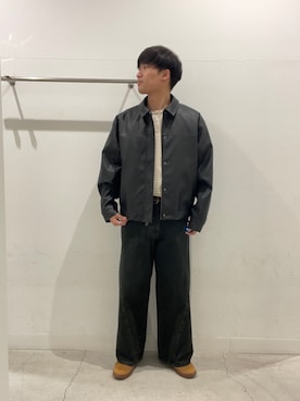 yujiさん（メンズ・178cm）の冬コーディネート