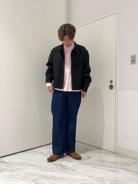 「SENSE OF PLACE by URBAN RESEARCH（センスオブプレイスバイアーバンリサーチ）のアイテム（ブルゾン）」を使った、yujiさん（メンズ・178cm）の春コーディネート