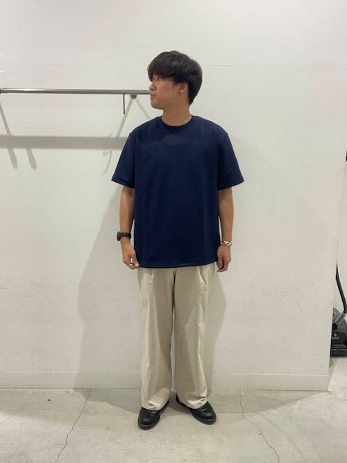 『一部WEB限定カラー』『ユニセックス』シシュウダンボールポンチショートスリーブTシャツ