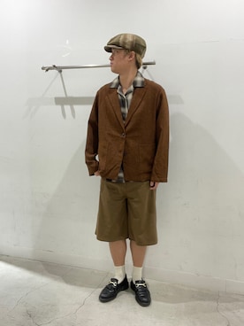 「アイテム（その他アウター）」を使った、yujiさん（メンズ・178cm）の秋コーディネート