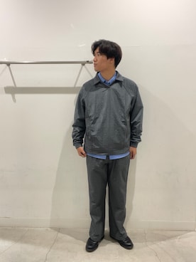 「アイテム（その他トップス）」を使った、yujiさん（メンズ・178cm）の秋コーディネート
