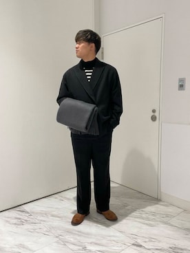 yujiさん（メンズ・178cm）の冬コーディネート