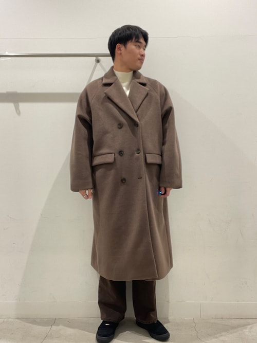 セール】ウールブレンドダブルロングコート（その他アウター）｜SENSE