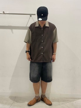 「ディズニーコーデ」｜yujiさん（メンズ・178cm）の夏コーディネート