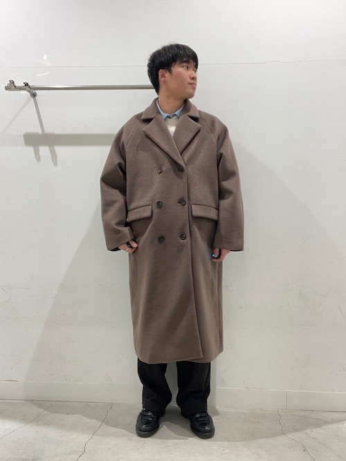 セール】ウールブレンドダブルロングコート（その他アウター）｜SENSE