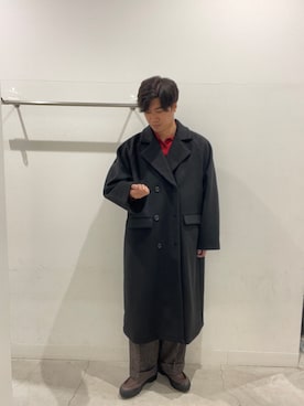 「アイテム（その他シューズ）」を使った、yujiさん（メンズ・178cm）の秋コーディネート