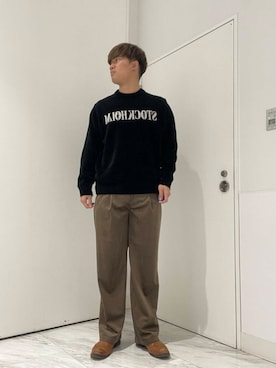 「通学コーデ、冬」｜yujiさん（メンズ・178cm）の冬コーディネート
