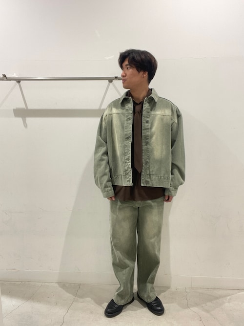 auralee 20ssハードツイストデニムブルゾン　デニムジャケット　サイズ4 オーラリー AURALEE 20SS 日本製 WASHED HARD TWIST DENIM BLOUZON