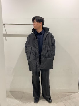 「冬の注目アウター」｜yujiさん（メンズ・178cm）の秋コーディネート