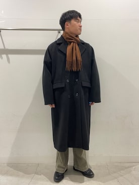 「おでかけコーデ」｜yujiさん（メンズ・178cm）の冬コーディネート