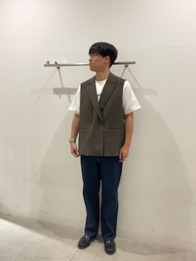 yujiさん（メンズ・178cm）の春コーディネート