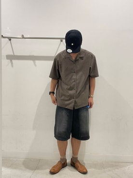 「ディズニーコーデ」｜yujiさん（メンズ・178cm）の夏コーディネート