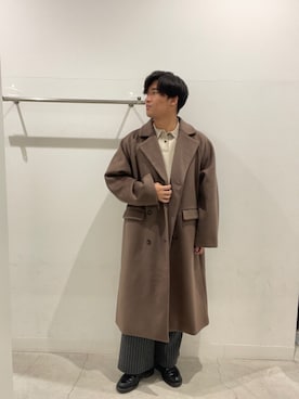 「アイテム（テーラードジャケット）」を使った、yujiさん（メンズ・178cm）の秋コーディネート