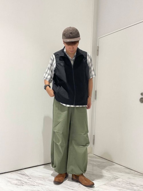 ベイカーワイドパンツ