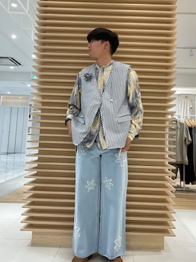 yujiさん（メンズ・178cm）の春コーディネート