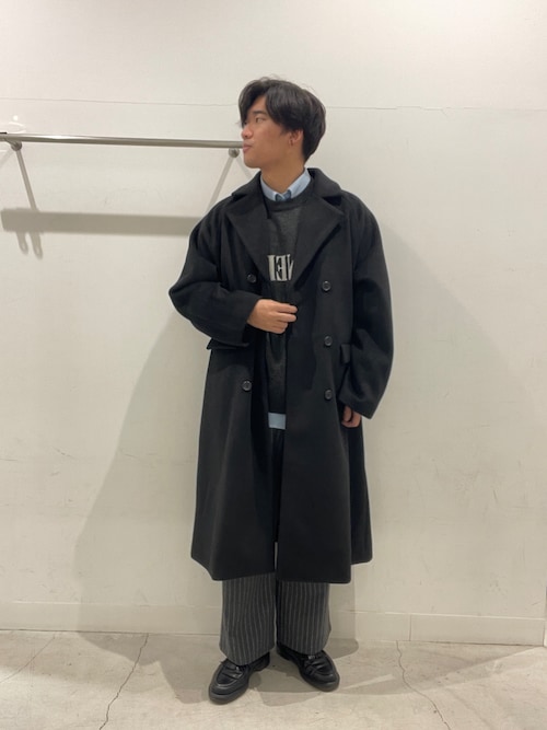 セール】ウールブレンドダブルロングコート（その他アウター）｜SENSE