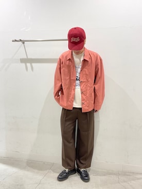 「SENSE OF PLACE by URBAN RESEARCH（センスオブプレイスバイアーバンリサーチ）のアイテム（Tシャツ/カットソー）」を使った、yujiさん（メンズ・178cm）の秋コーディネート