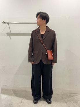 「アイテム（その他アウター）」を使った、yujiさん（メンズ・178cm）の秋コーディネート