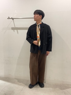 yujiさん（メンズ・178cm）の春コーディネート