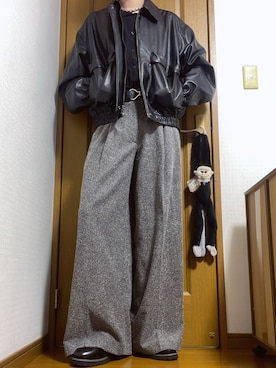 「お洒落さんとつながりたい」｜こうへいさん（メンズ・181cm）の秋コーディネート