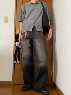 「Llife（ライフ）のアイテム」を使った、こうへいさん（メンズ・181cm）の夏コーディネート