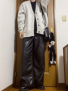 「CIASENSE（シアセンス）のアイテム（ショルダーバッグ）」を使った、こうへいさん（メンズ・181cm）の秋コーディネート