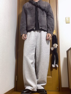 「アイテム（ショルダーバッグ）」を使った、こうへいさん（メンズ・181cm）の秋コーディネート