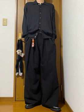 「アイテム（キーケース/キーアクセサリー）」を使った、こうへいさん（メンズ・181cm）の秋コーディネート
