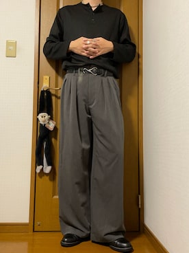 こうへいさん(メンズ・181cm)の春コーディネート