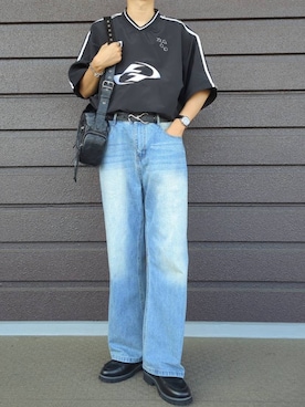 「アイテム（アナログ腕時計）」を使った、こうへいさん（メンズ・181cm）の夏コーディネート