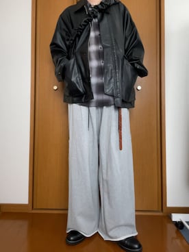 「Llife（ライフ）のアイテム」を使った、こうへいさん（メンズ・181cm）の春コーディネート