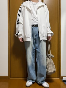 「ADRER（アドラー）のアイテム（アクセサリー）」を使った、こうへいさん（メンズ・181cm）の春コーディネート