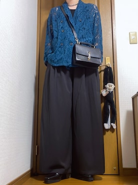 「アイテム（タンクトップ）」を使った、こうへいさん（メンズ・181cm）の秋コーディネート