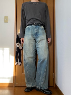 こうへいさん(メンズ・181cm)の春コーディネート