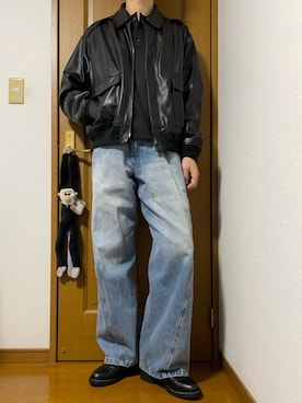 こうへいさん(メンズ・181cm)の秋コーディネート