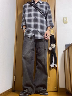 「アイテム（アナログ腕時計）」を使った、こうへいさん（メンズ・181cm）の秋コーディネート