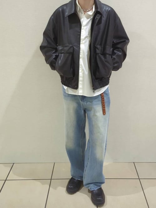 WYM LIDNM（ウィム バイ リドム）の「ARTIFICIAL GRAIN SHORT