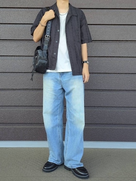 「アイテム（腕時計）」を使った、こうへいさん（メンズ・181cm）の夏コーディネート