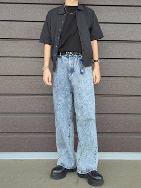 「アイテム（ブレスレット）」を使った、こうへいさん（メンズ・181cm）の夏コーディネート