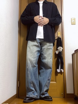 こうへいさん（メンズ・181cm）の秋コーディネート