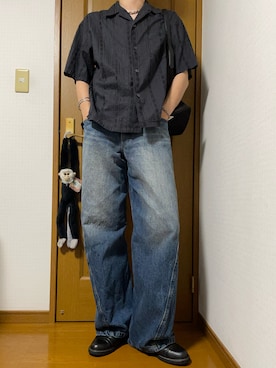 「アイテム（ブレスレット）」を使った、こうへいさん（メンズ・181cm）の夏コーディネート