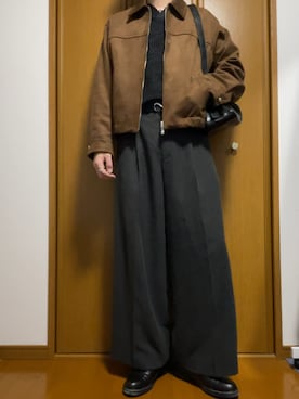 「glabella（グラベラ）のアイテム」を使った、こうへいさん（メンズ・181cm）の春コーディネート