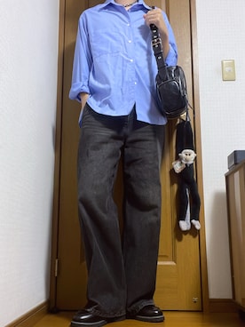 「アイテム（リング）」を使った、こうへいさん（メンズ・181cm）の秋コーディネート