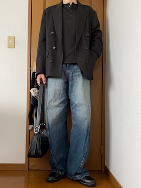 こうへいさん(メンズ・181cm)の春コーディネート