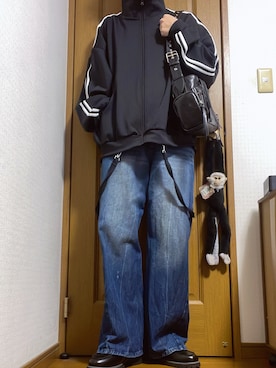 「アイテム（アクセサリー）」を使った、こうへいさん（メンズ・181cm）の秋コーディネート