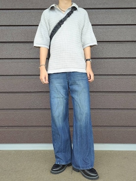「アイテム（腕時計）」を使った、こうへいさん（メンズ・181cm）の夏コーディネート