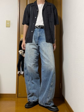 「ADRER（アドラー）のアイテム」を使った、こうへいさん（メンズ・181cm）の夏コーディネート