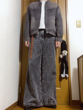 「アイテム（リング）」を使った、こうへいさん（メンズ・181cm）の秋コーディネート