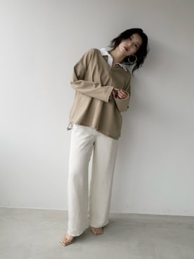 「MICA&DEAL（マイカ＆ディール）のアイテム」を使った、SAY.さん（レディース・158cm）の夏コーディネート