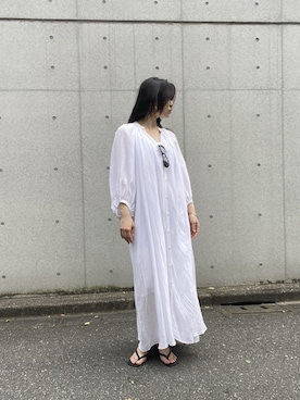 「MICA&DEAL（マイカ＆ディール）のアイテム」を使った、SAY.さん（レディース・158cm）の夏コーディネート